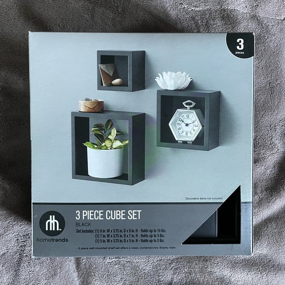 Other - Hometrends 3 piece Cube Set